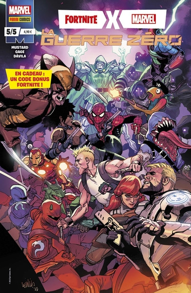 Couverture de Fortnite X Marvel -5- Tome 5