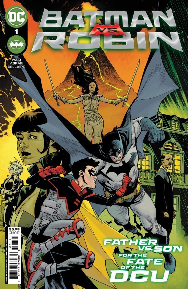 Couverture de Batman VS Robin (2022) -1- Chapter one : Reunion