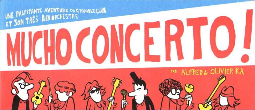 Couverture de Mini-récits et stripbooks Spirou -MR4407- Crumble Club - Mucho concerto !