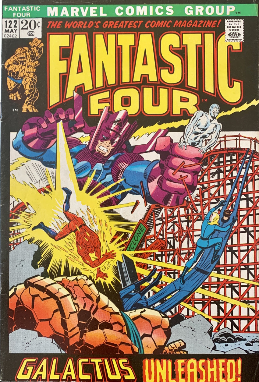 Couverture de Fantastic Four Vol.1 (1961) -122- Galactus unleashed