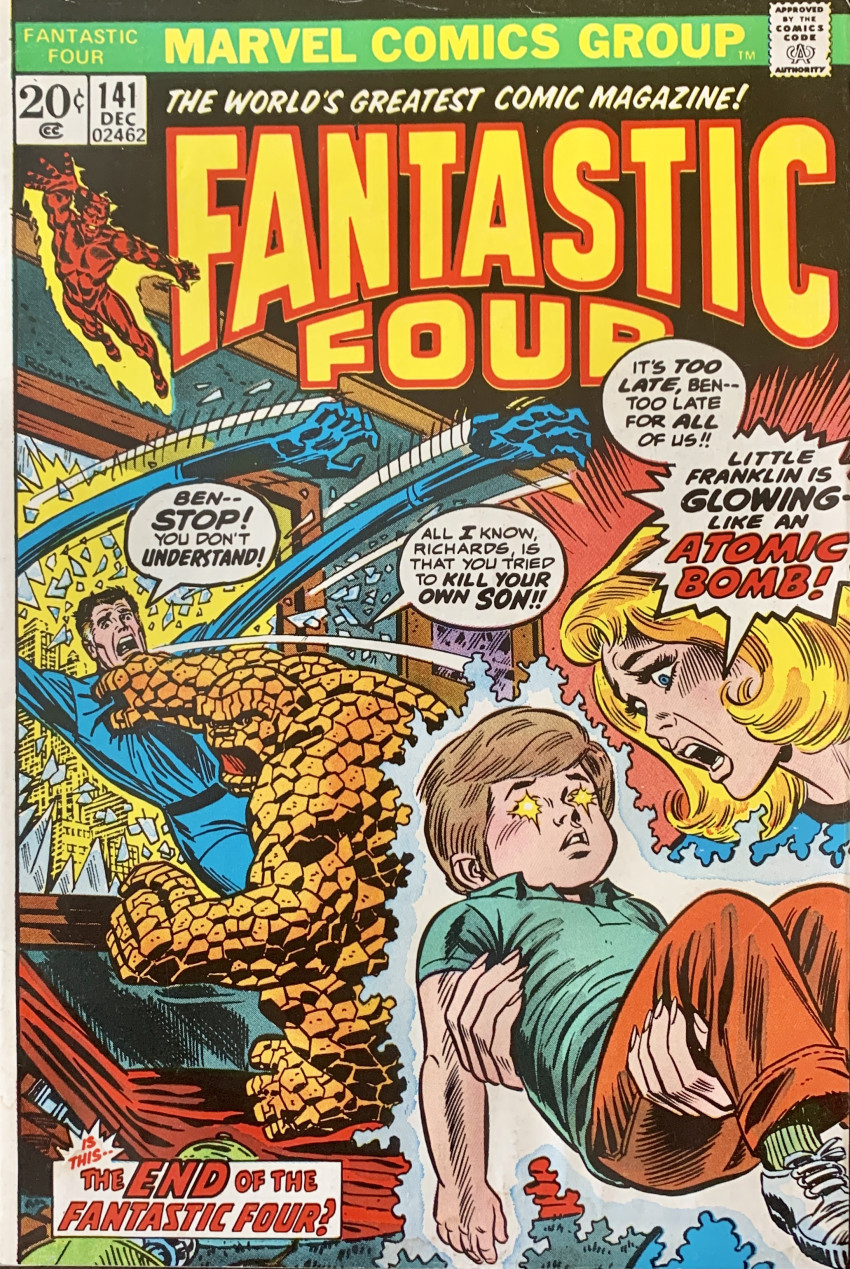 Couverture de Fantastic Four Vol.1 (1961) -141- The end of the fantastic four!