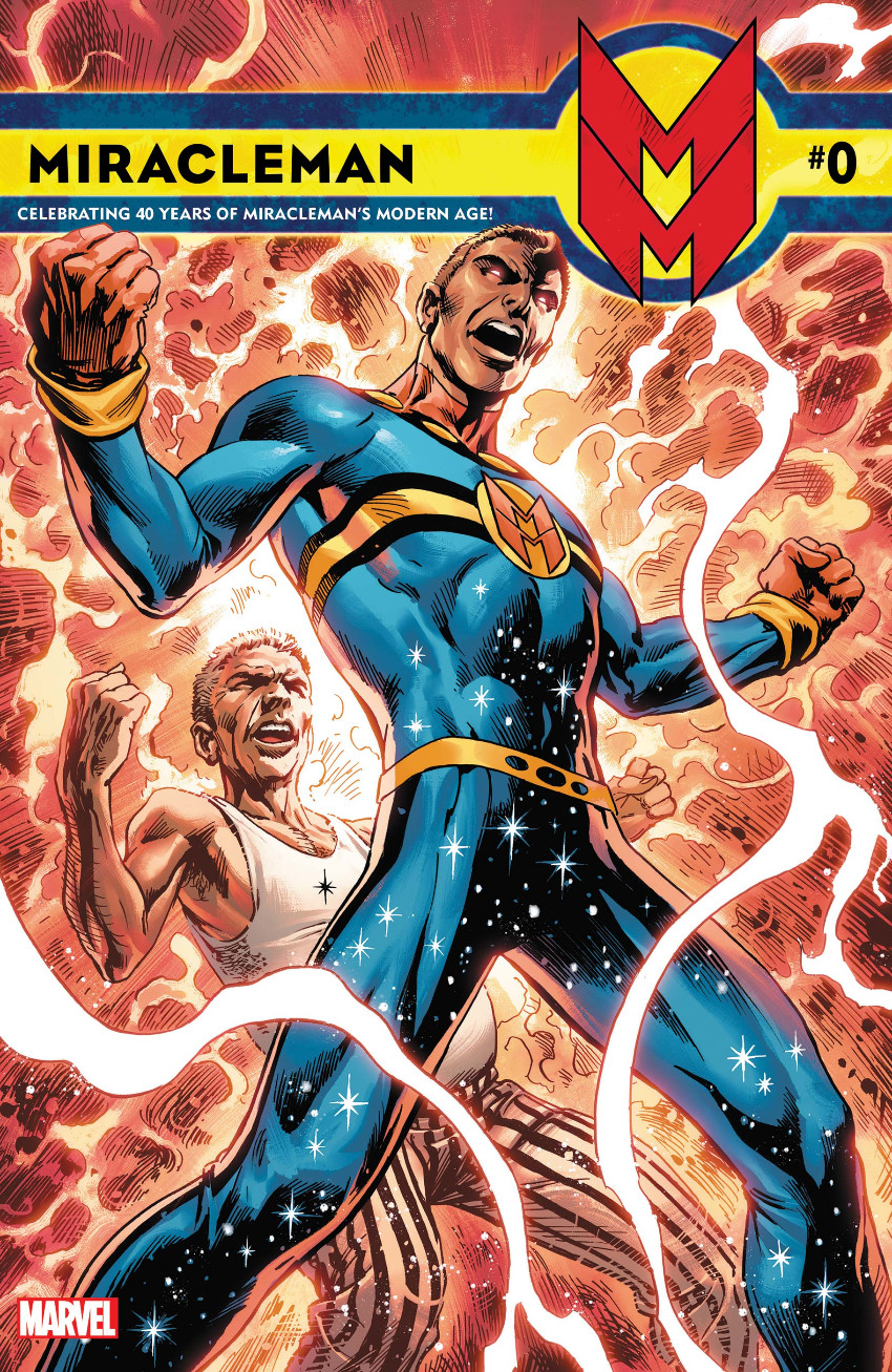 Couverture de Miracleman by Gaiman & Buckingham: The Silver Age (2022-) -0OS- Celebrating 40 years of Miracleman's modern age