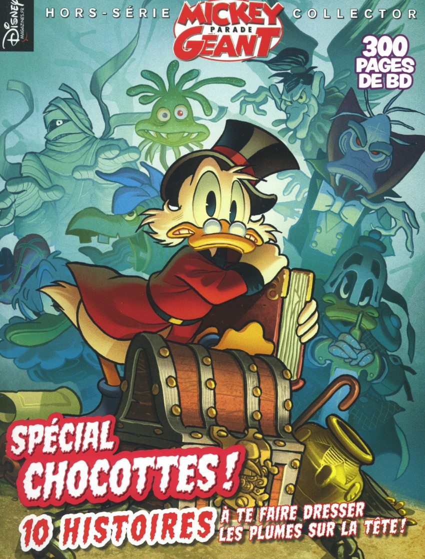 Couverture de Mickey Parade Géant Hors-série / collector -HS34- Spécial chocottes !