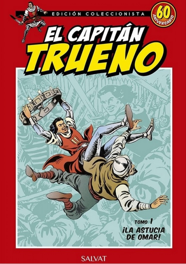 Couverture de Capitán Trueno (El) - Edición coleccionista (Salvat - 2017) -1- ¡La astucia de Omar!