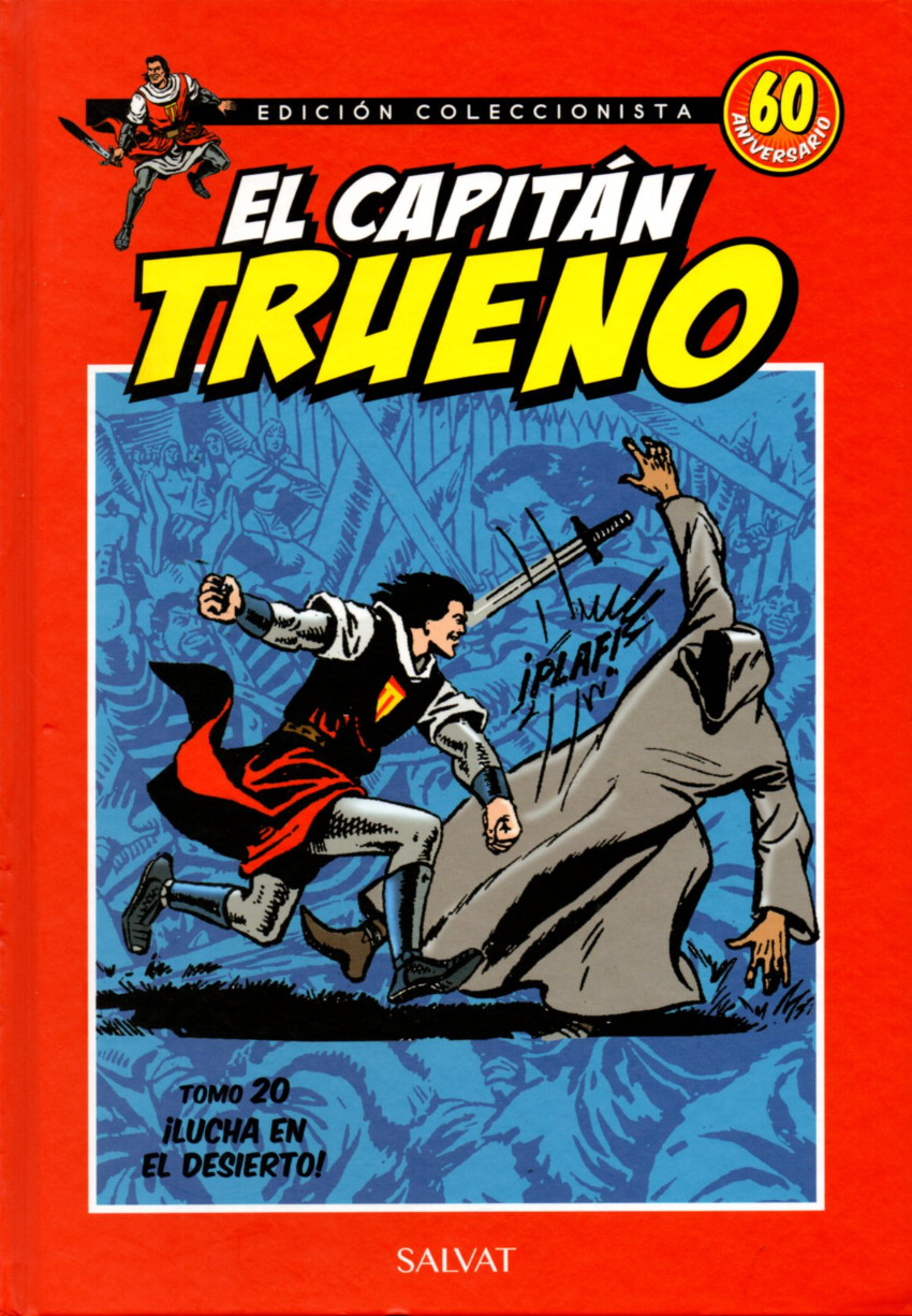 Couverture de Capitán Trueno (El) - Edición coleccionista (Salvat - 2017) -20- ¡Lucha en el desierto!