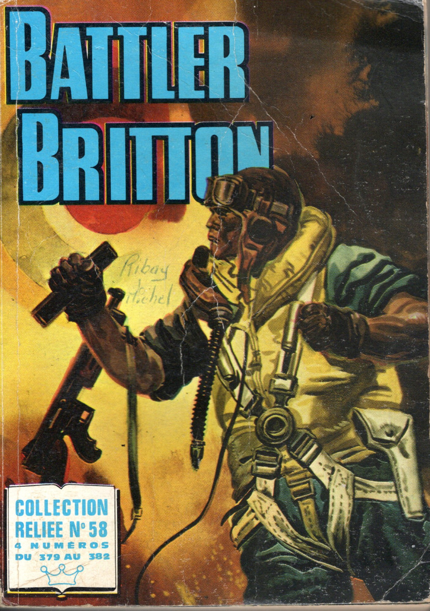 Couverture de Battler Britton (Impéria) -Rec58- Collection Reliée N°58 (du n°379 au n°382)