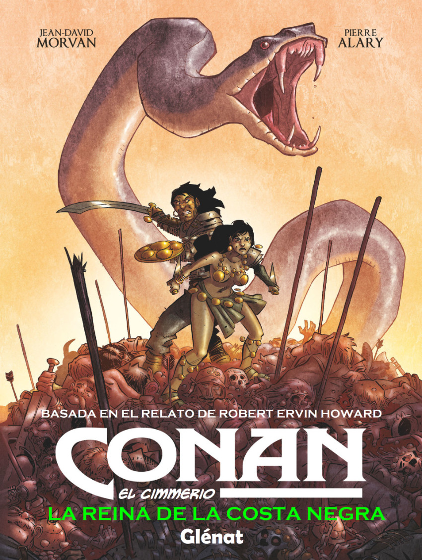 Couverture de Conan el Cimmerio -1- La reina de la Costa Negra