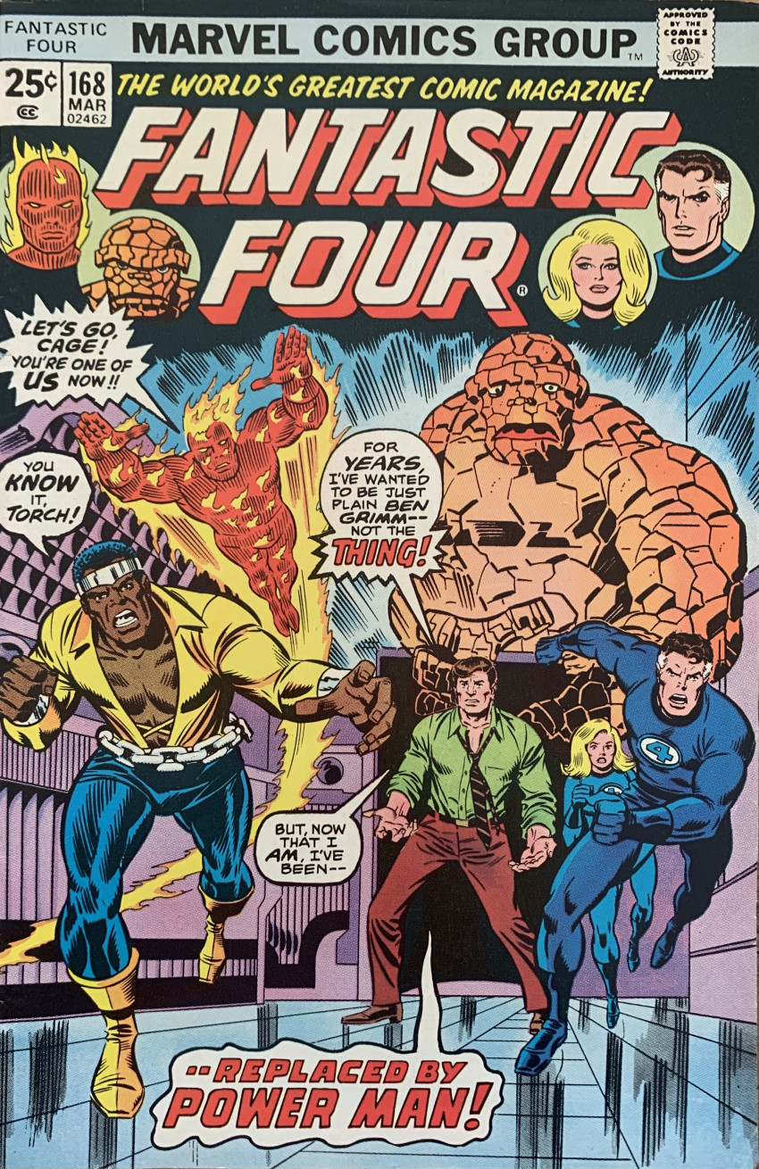 Couverture de Fantastic Four Vol.1 (1961) -168- Where have all the powers gone?