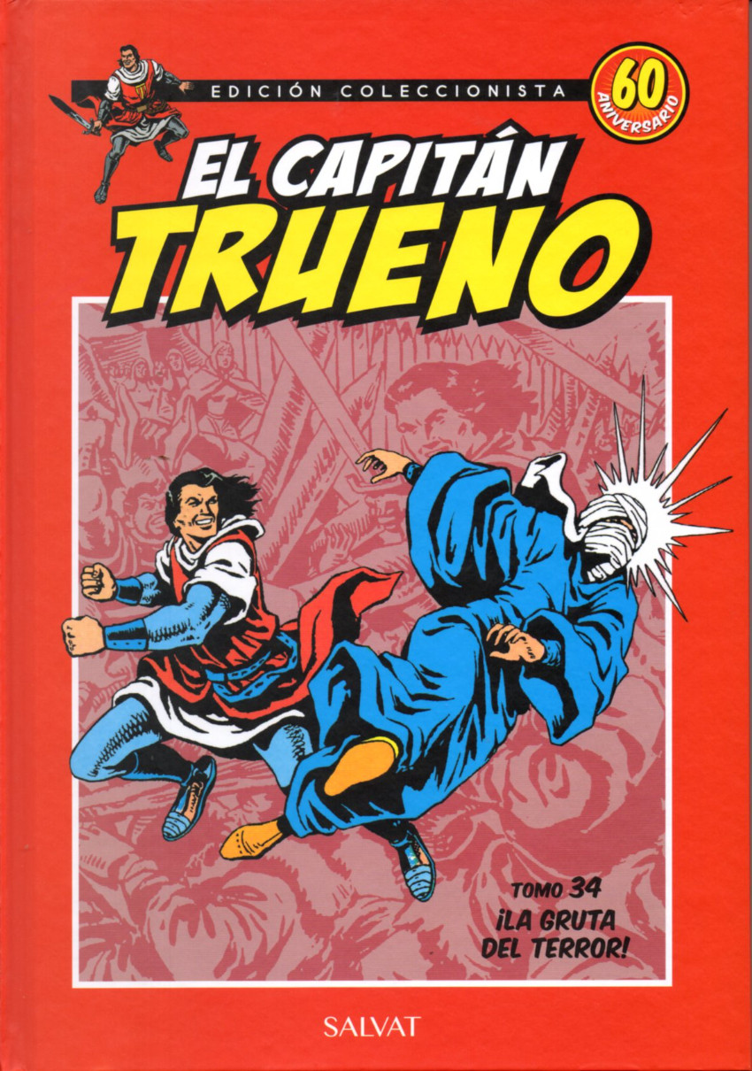 Couverture de Capitán Trueno (El) - Edición coleccionista (Salvat - 2017) -34- ¡La gruta del terror!