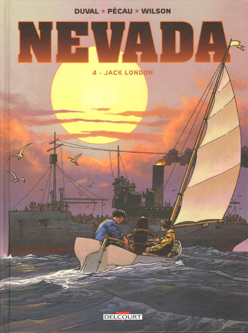 Couverture de Nevada (Duval/Pécau/Wilson) -4- Jack London