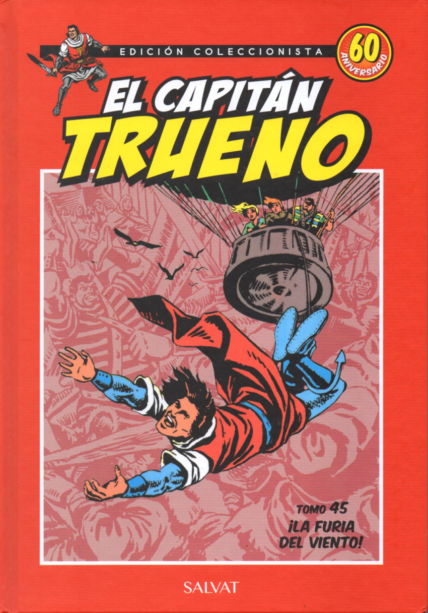 Couverture de Capitán Trueno (El) - Edición coleccionista (Salvat - 2017) -45- ¡La furia del viento!