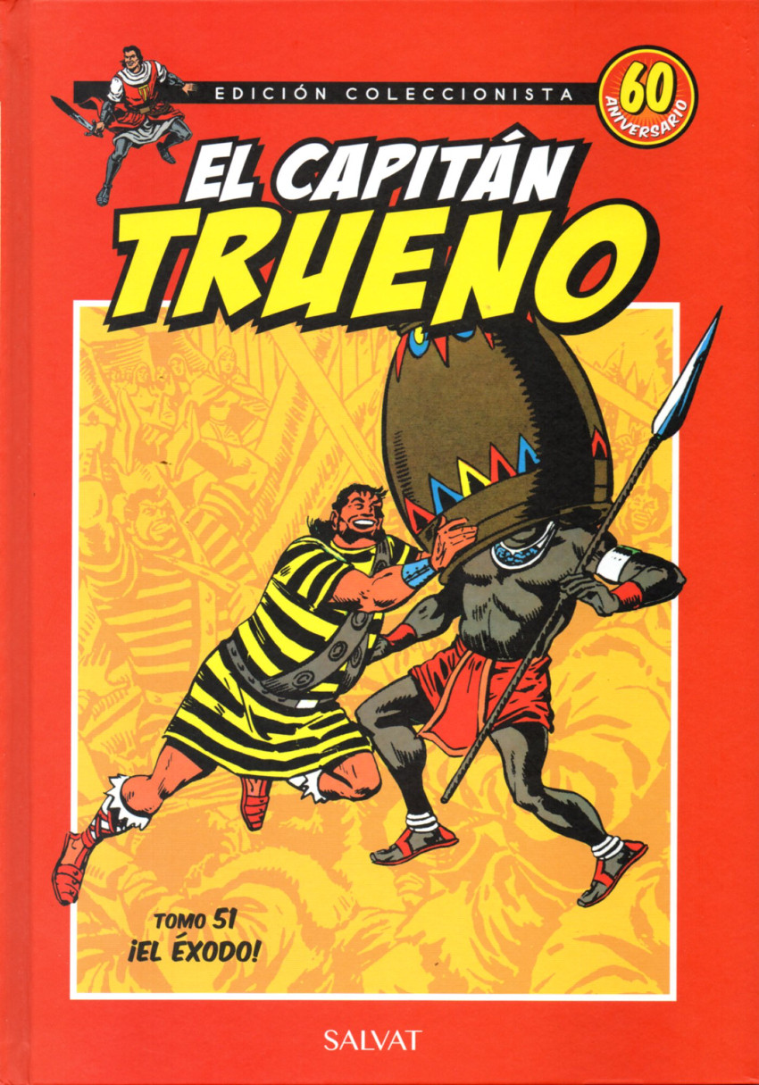 Couverture de Capitán Trueno (El) - Edición coleccionista (Salvat - 2017) -51- ¡El éxodo!