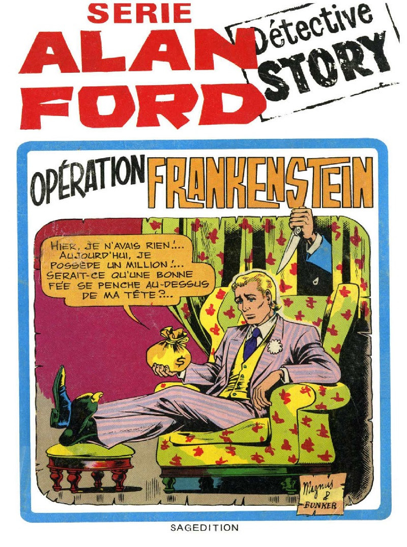 Alan Ford (Sagédition) - Tome 2 : Opération Frankenstein