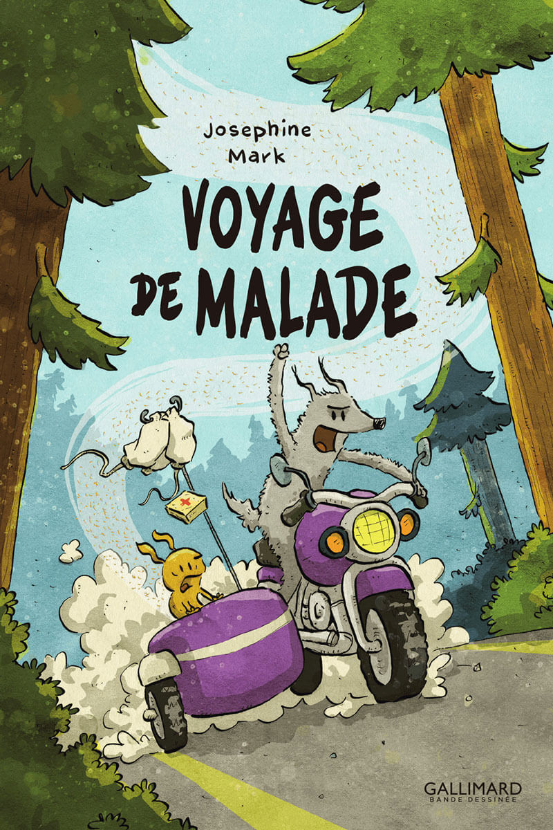 'Voyage de malade' de Josephine Mark, éditions Gallimard