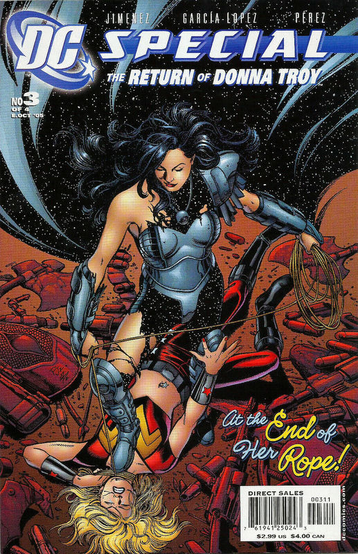 Couverture de DC Special: The Return of Donna Troy (2005) -3- At the End of Her Rope!