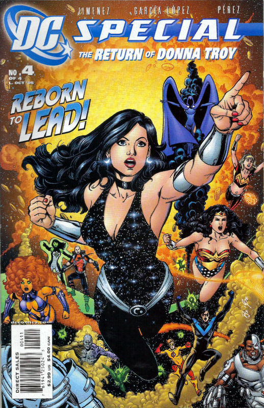 Couverture de DC Special: The Return of Donna Troy (2005) -4- Reborn to Lead!