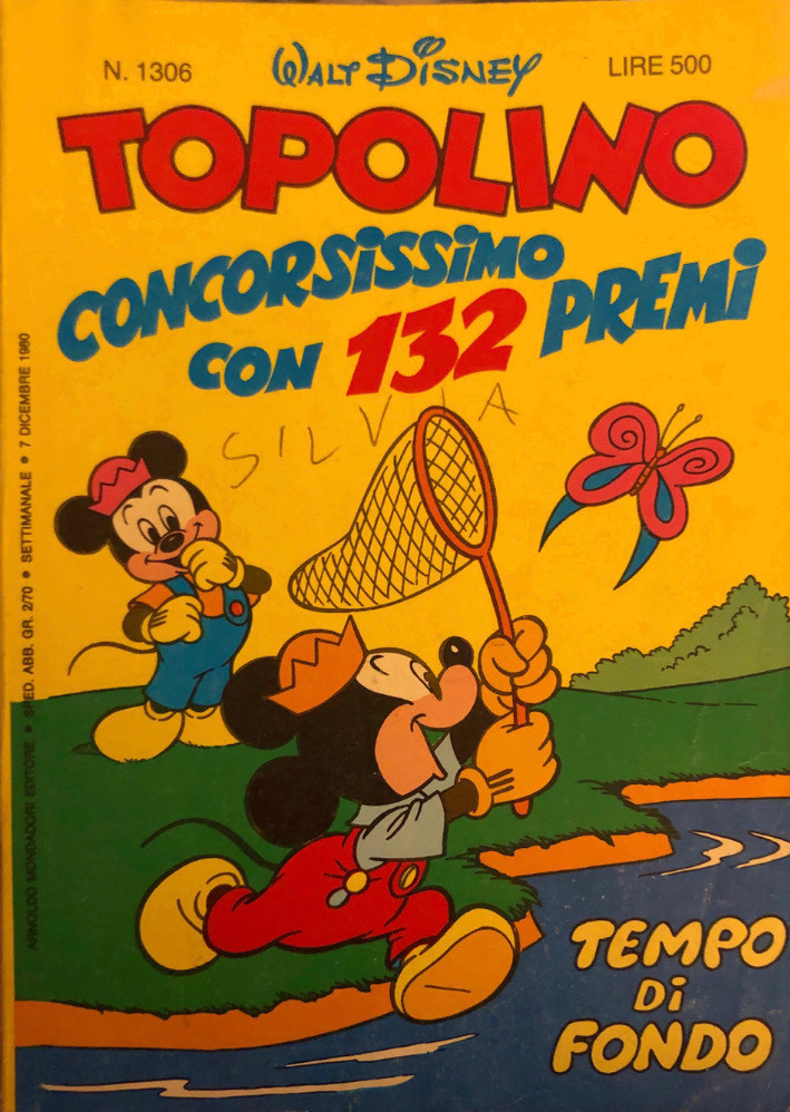 Couverture de Topolino - Tome 1306
