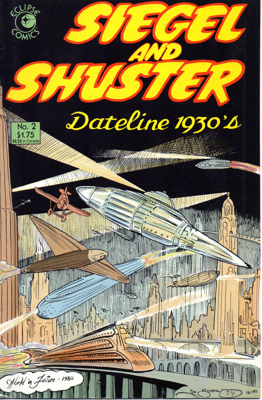 Couverture de Siegel and Shuster: Dateline 1930's (1984) -2- Issue # 2