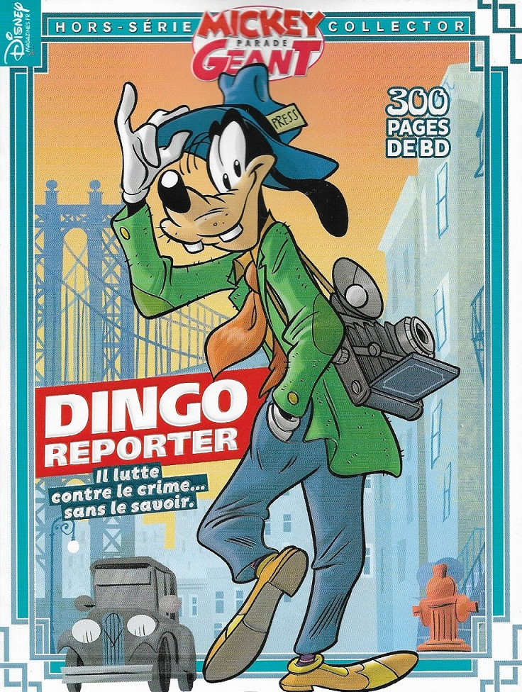 Couverture de Mickey Parade Géant Hors-série / collector -HS35- Dingo reporter
