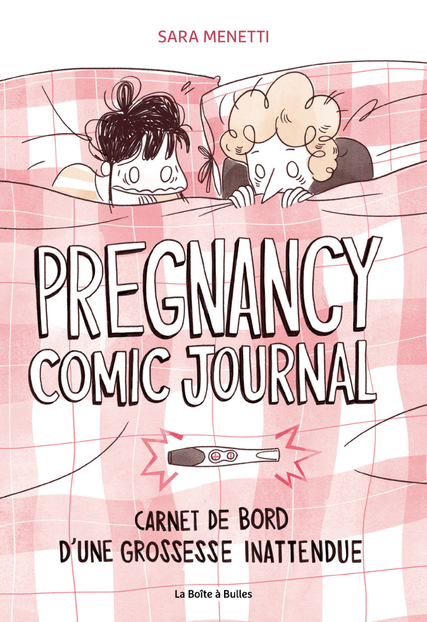 Couverture de Pregnancy comic journal - Carnet de bord d'une grossesse inattendue