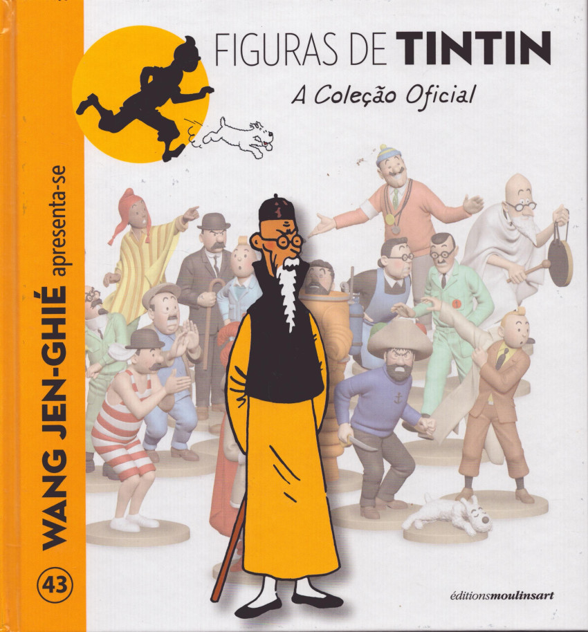 Couverture de Figuras de Tintin (A Coleção Oficial) -43- Wang Jen-Ghié apresenta-se