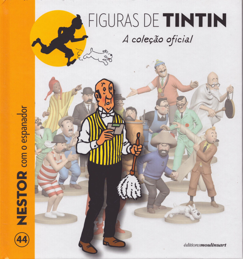 Couverture de Figuras de Tintin (A Coleção Oficial) -44- Nestor com o espanador