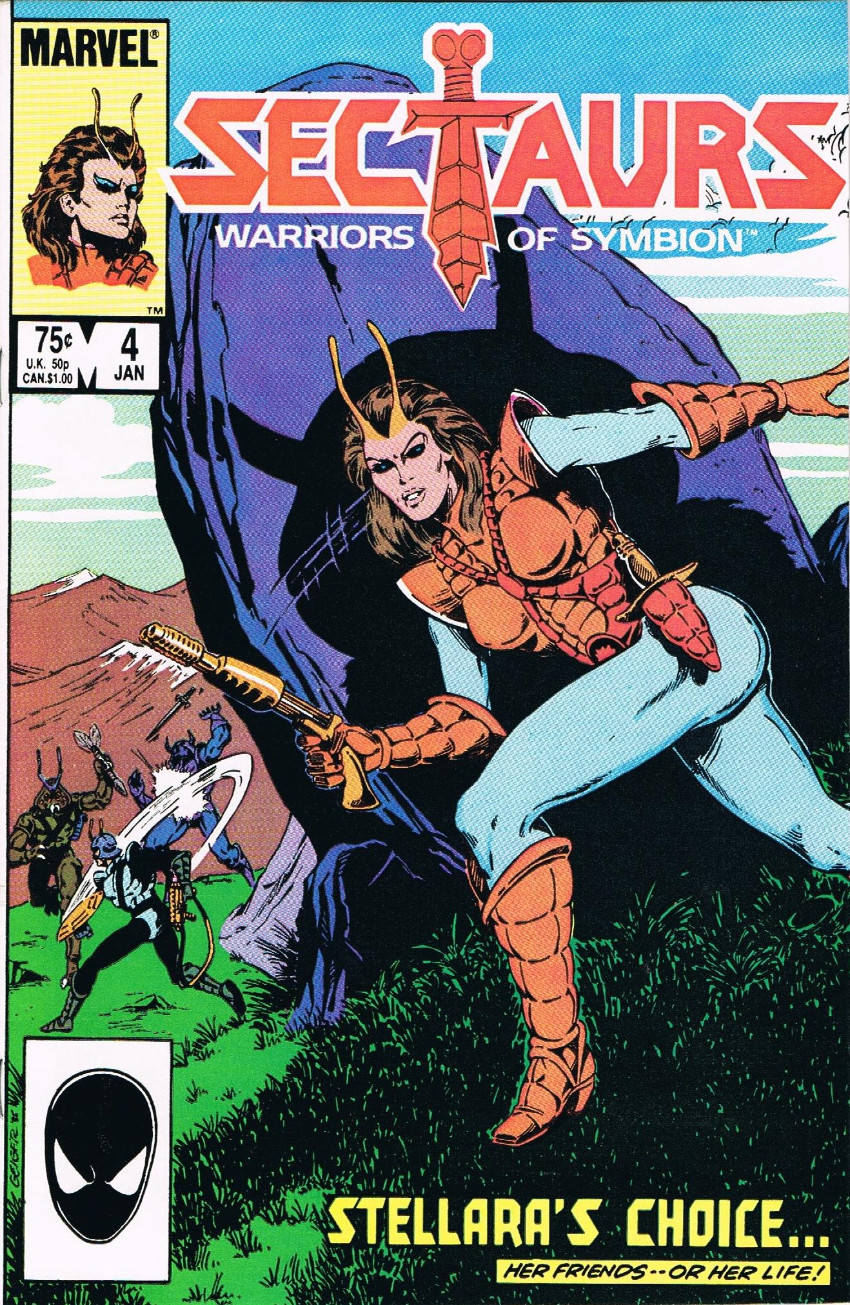 Couverture de Sectaurs : Warriors of Symbion (1985) -4- Stellara's Choice!