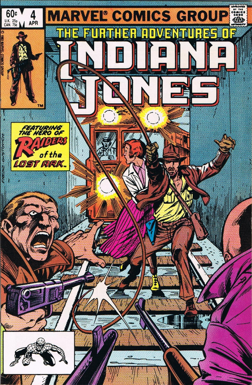 Couverture de The further Adventures of Indiana Jones (Marvel comics - 1983) -4- Gateway to Infinity