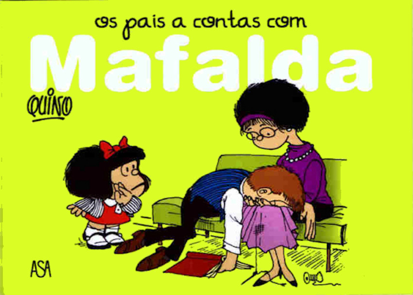 Couverture de Mafalda (Asa/Leya) -2- Os pais a contas com a Mafalda