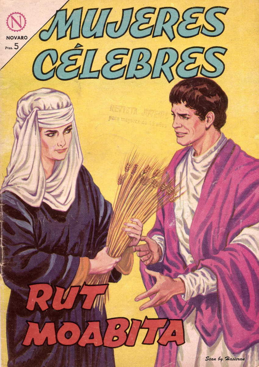Couverture de Mujeres célebres (1961 - Editorial Novaro) -36- Rut Moabita