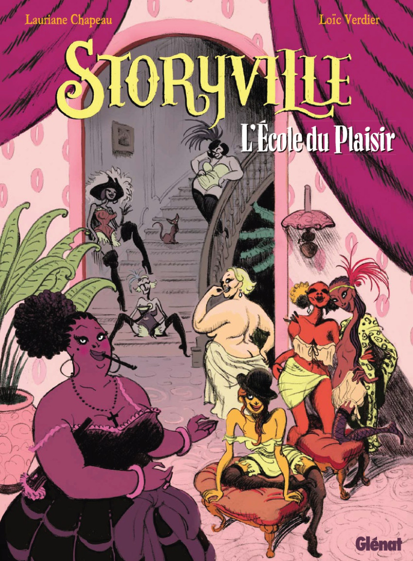 'Storyville' de Lauriane Chapeau et Loïc Verdier, éditions Glénat