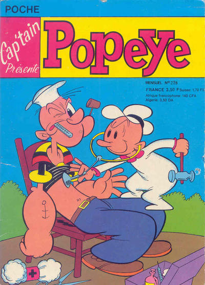 Couverture de Popeye (Cap'tain présente) -226- Les rats avec moi !
