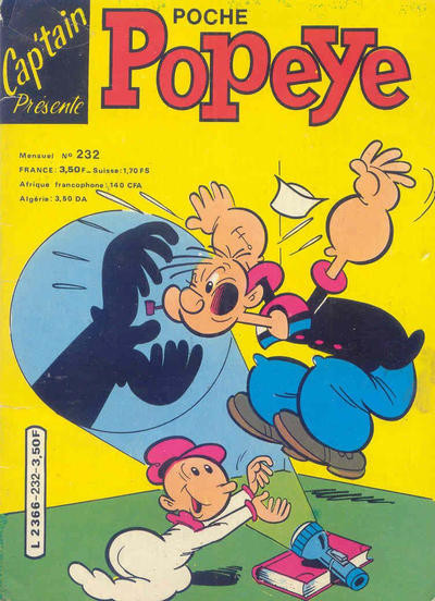 Couverture de Popeye (Cap'tain présente) -232- Brutus au tapis