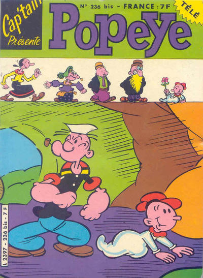 Couverture de Popeye (Cap'tain présente) -236Bis- Popeye, c'est lui !