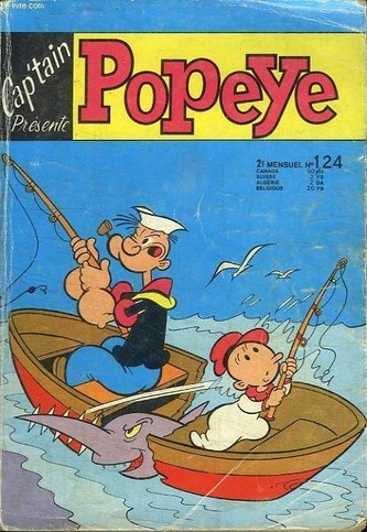 Couverture de Popeye (Cap'tain présente) -124- Sur la piste des bijoux