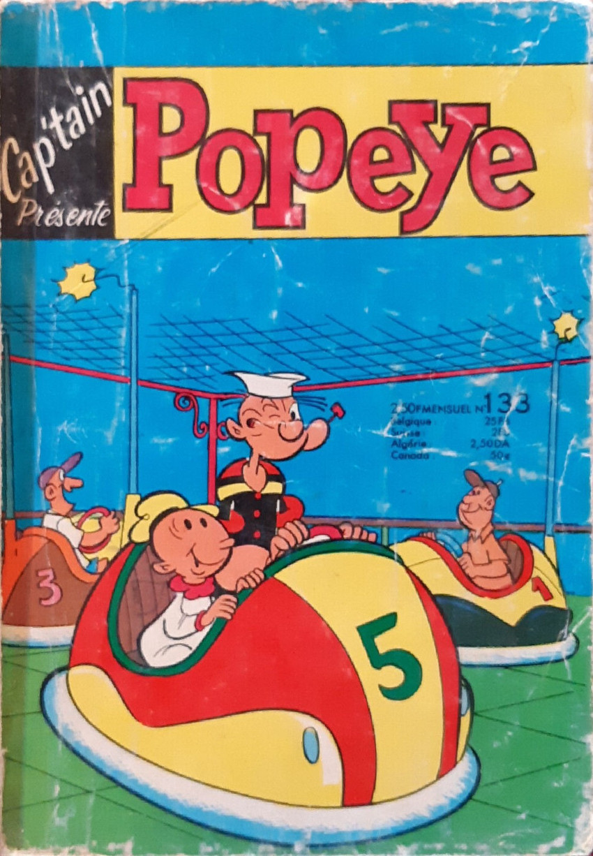 Couverture de Popeye (Cap'tain présente) -133- L'élu de manitou