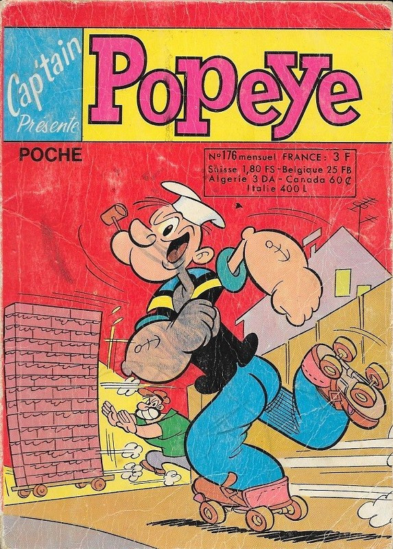 Couverture de Popeye (Cap'tain présente) -176- La momie tout en 