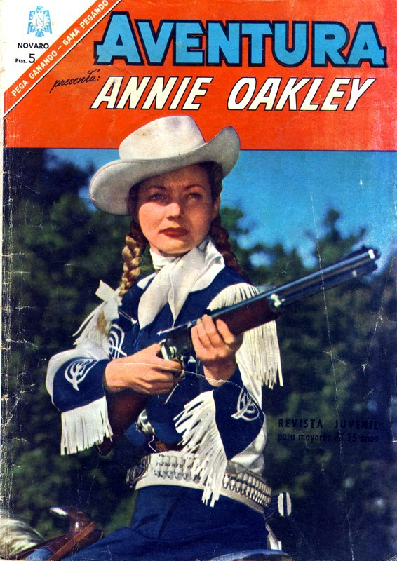 Couverture de Aventura (1954 - Sea/Novaro) -463- Annie Oakley