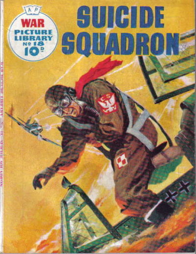 Couverture de War Picture Library (1958) -18- Suicide Squadron