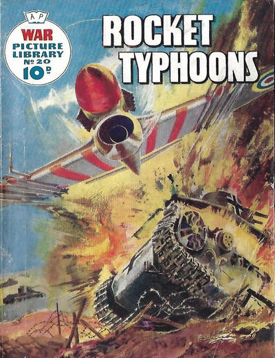 Couverture de War Picture Library (1958) -20- Rocket Typhoons