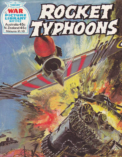 Couverture de War Picture Library (1958) -1742- Rocket Typhoons