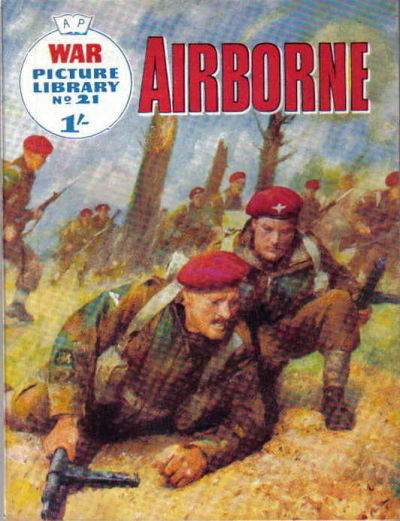 Couverture de War Picture Library (1958) -21- Airborne
