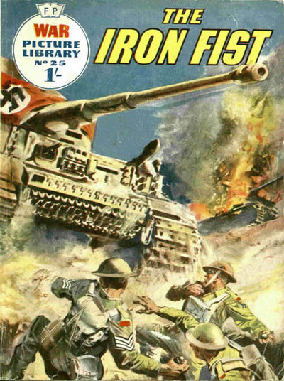 Couverture de War Picture Library (1958) -25- The Iron Fist