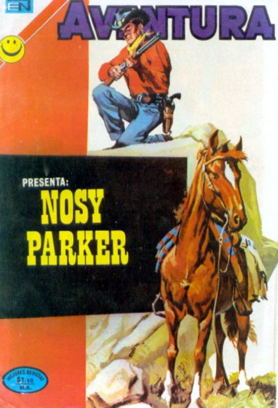 Couverture de Aventura (1954 - Sea/Novaro) -760- Nosy Parker