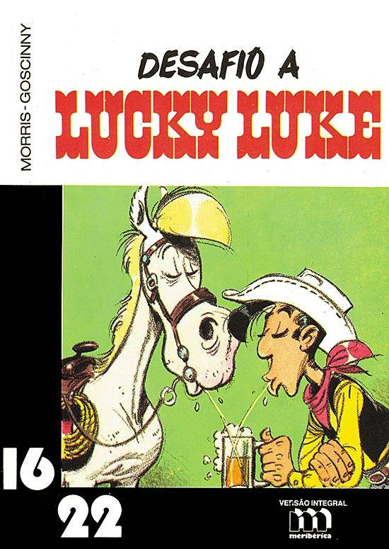 Couverture de Colecção Dargaud 16/22 -1- Desafio a Lucky Luke