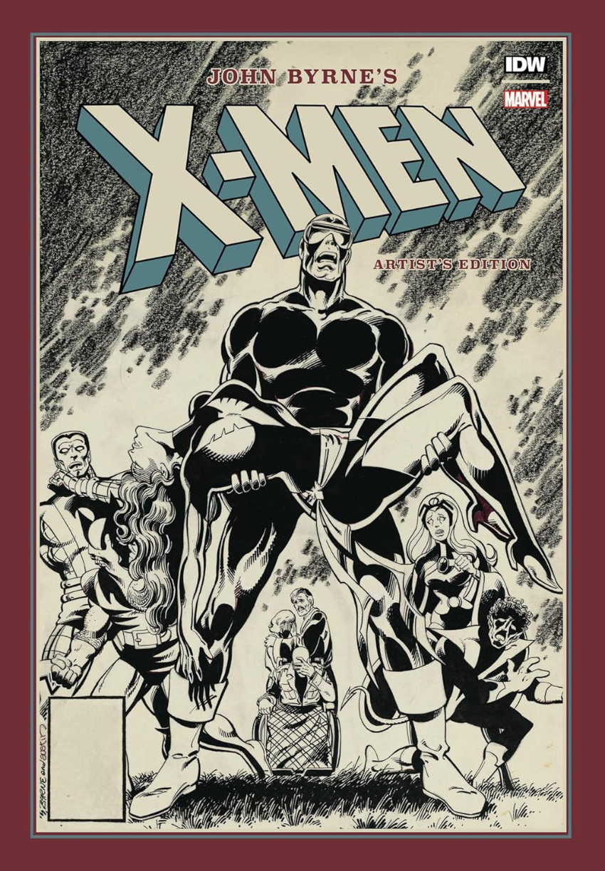 Couverture de Artist's Edition (IDW - 2010) -73- John Byrne’s X-Men - Artist’s Edition