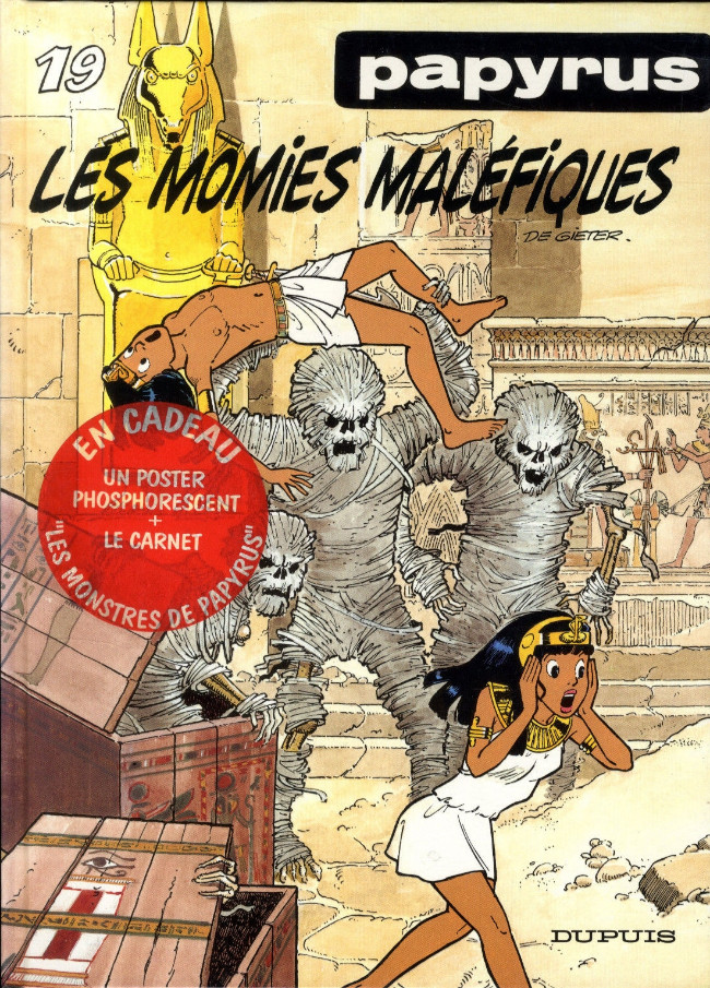 Couverture de Papyrus -19- Les momies maléfiques