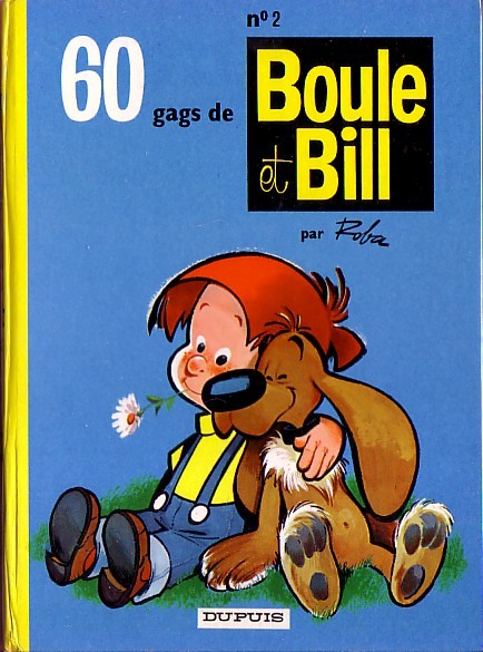 Couverture de Boule et Bill -2- 60 gags de Boule et Bill n°2