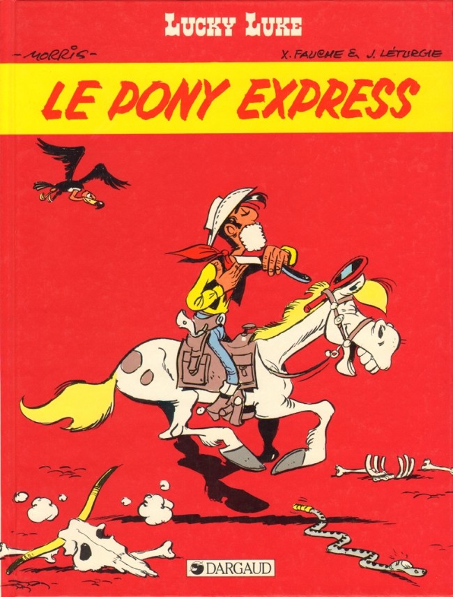 Couverture de Lucky Luke -59- Le Pony Express