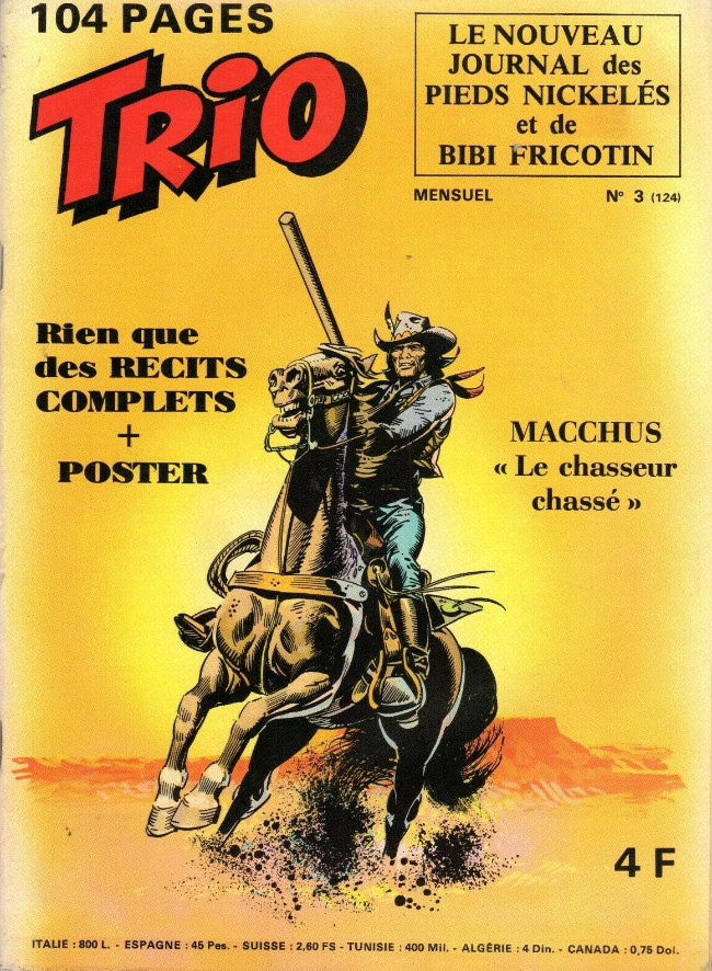 Trio - Les Pieds Nickelés Magazine - Nº3